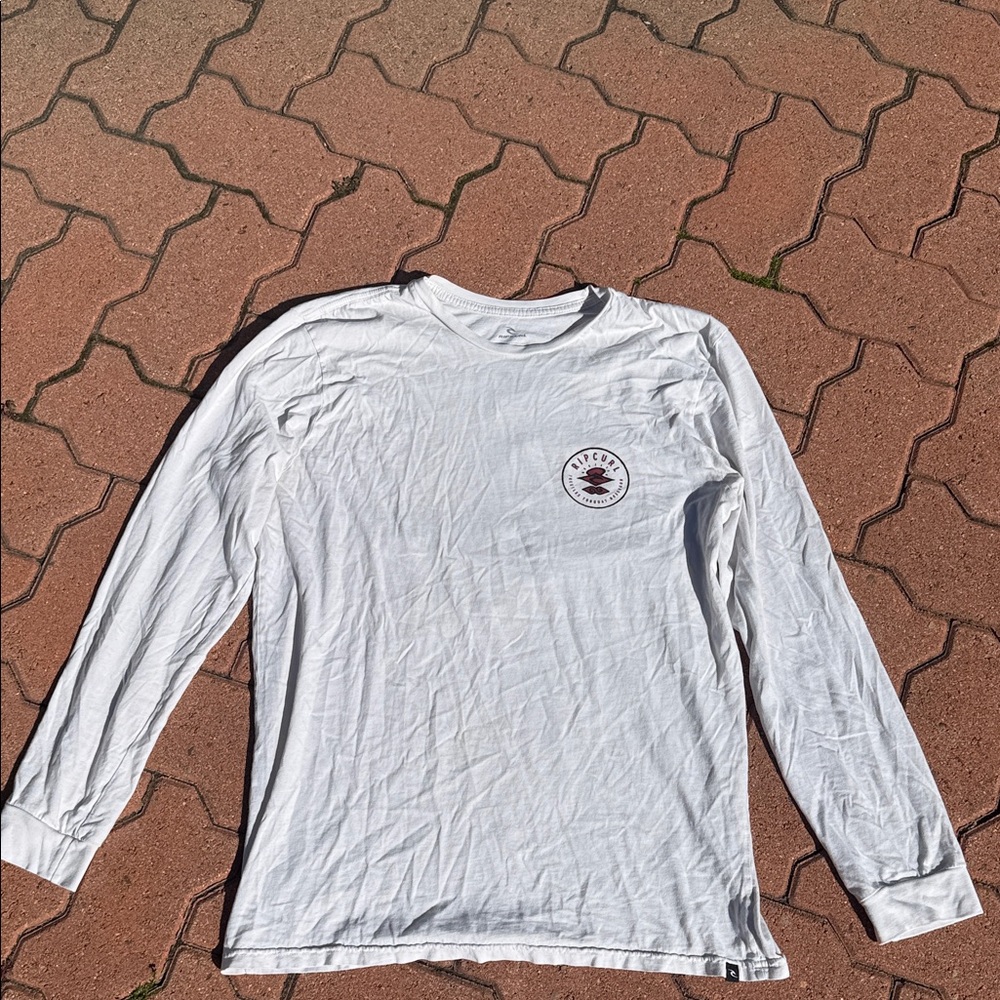 Rip Curl White Long Sleeve Tee